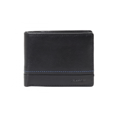 Lavor Δερμάτινο Ανδρικό Πορτοφόλι Μαύρο 1-3812